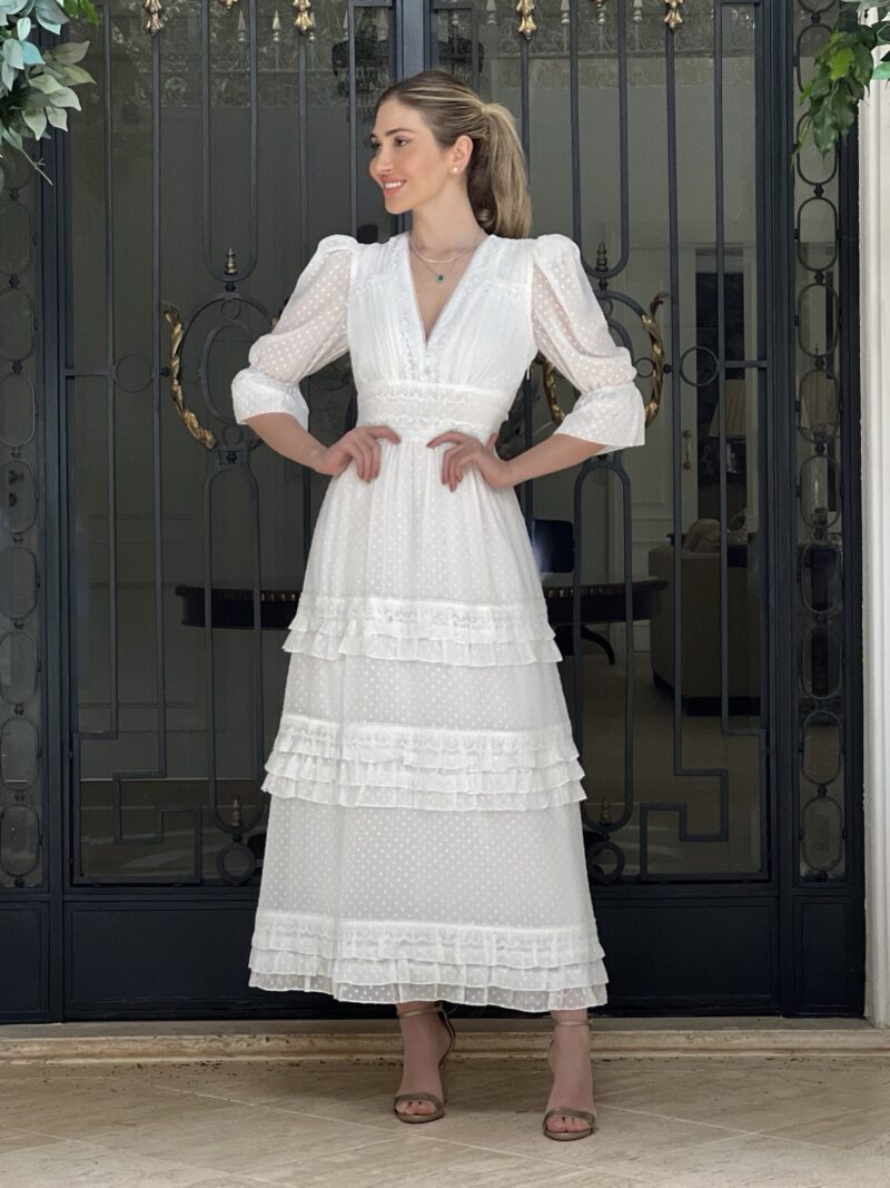 Alternative view of Vestido Maria Helena
