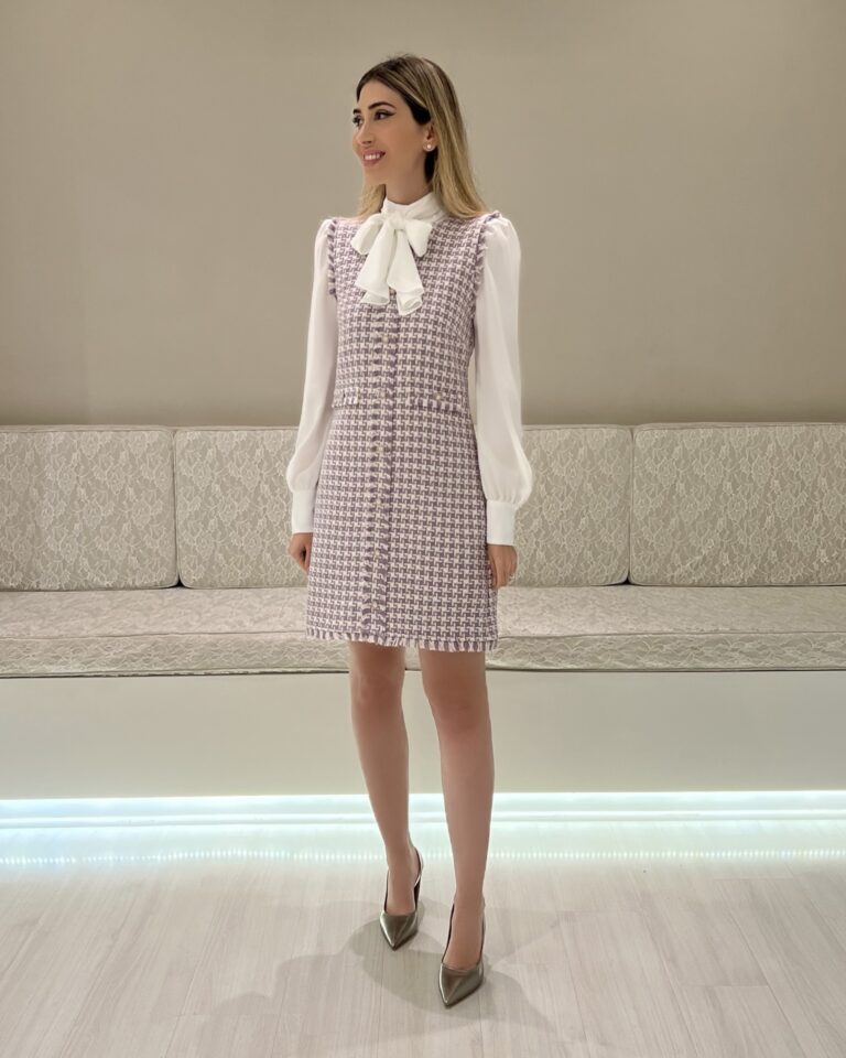 Vestido Tweed Zoe