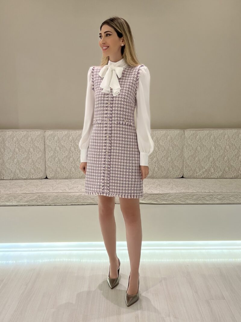 Vestido Tweed Zoe