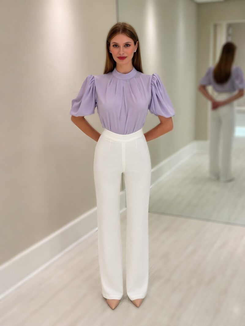 Alternative view of Blusa Carmela