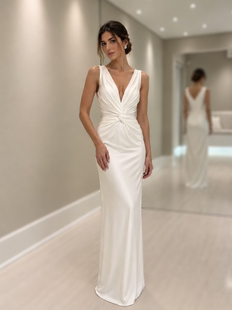 Alternative view of Vestido Celeste